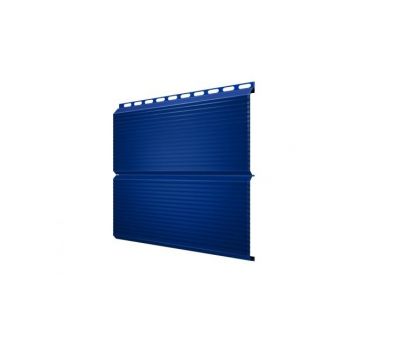 Металлический сайдинг ЭкоБрус Gofr 0,5 Satin RAL 5005 Сигнальный синий от производителя  Grand Line по цене 592 р