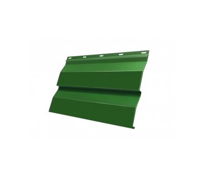 Металлический сайдинг Корабельная Доска 0,45 PE RAL 6002 Лиственно-зеленый от производителя  Grand Line по цене 870 р