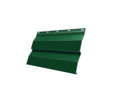 Металлический сайдинг Корабельная Доска 0,5 Quarzit RAL 6005 Зеленый мох от производителя  Grand Line по цене 1 409 р