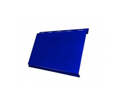Металлический сайдинг Вертикаль (classic) 0,45 PE RAL 5002 Ультрамариново-синий от производителя  Grand Line по цене 921 р