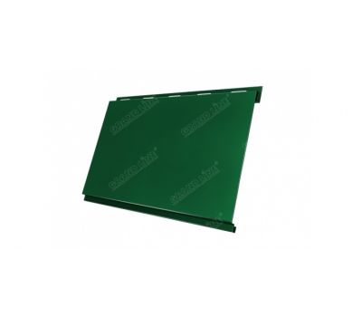 Металлический сайдинг Вертикаль (classic) 0,5 Satin RAL 6005 Зеленый мох от производителя  Grand Line по цене 1 036 р