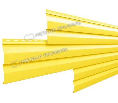 Металлический сайдинг МП СК-14х226 (ПЭ-01-1018-0.45) Желтый цинк от производителя  Металл Профиль по цене 751 р