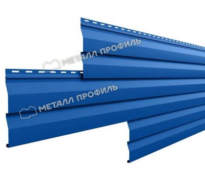Металлический сайдинг МП СК-14х226 (ПЭ-01-5005-0.45) Синий насыщенный от производителя  Металл Профиль по цене 721 р