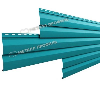 Металлический сайдинг МП СК-14х226 (ПЭ-01-5021-0.45) Синяя вода от производителя  Металл Профиль по цене 721 р