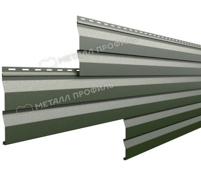 Металлический сайдинг МП СК-14х226 (VikingMP E-20-6007-0.5) Бутылочно-зеленый от производителя  Металл Профиль по цене 1 368 р