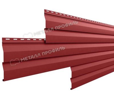 Металлический сайдинг МП СК-14х226 NormanMP (ПЭ-01-3011-0.5) Коричнево-красный от производителя  Металл Профиль по цене 905 р
