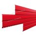 Металлический сайдинг Lбрус-15х240 (ПЭ-01-3020-0.5) Красный насыщенный от производителя  Металл Профиль по цене 1 078 р
