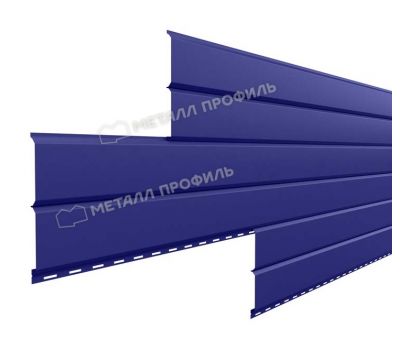 Металлический сайдинг Lбрус-15х240 (ПЭП-01-5002-0.45) Ультрамарин от производителя  Металл Профиль по цене 431 р