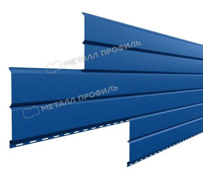 Металлический сайдинг Lбрус-15х240 (ПРМ-03-5005-0.5) Синий насыщенный от производителя  Металл Профиль по цене 875 р