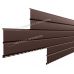 Металлический сайдинг Lбрус-15х240 (PURMAN-20-8017-0.5) Коричневый шоколад от производителя  Металл Профиль по цене 1 560 р