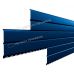 Металлический сайдинг Lбрус-15х240 (PURMAN-20-Citrine-0.5) Темно-синий от производителя  Металл Профиль по цене 1 560 р