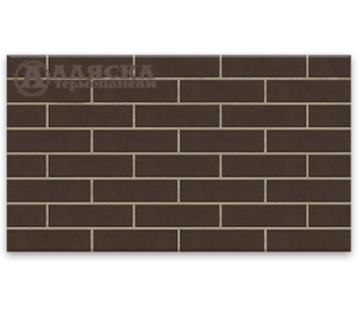 Фасадная Amsterdam brown от производителя Термопанели Аляска по цене 2 096 р Фасадная Amsterdam brown от производителя Термопанели Аляска по цене 2 096 р