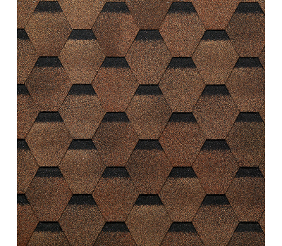 Гибкая черепица Шестигранник Светло-коричневый от производителя Docke по цене 427 р Гибкая черепица Шестигранник Светло-коричневый от производителя Docke по цене 427 р