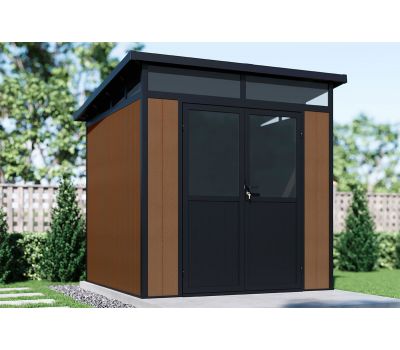 Садовое строение из ДПК Defender 7х7 (4.24 кв.м) от производителя Lifetime по цене 225 000 р Садовое строение из ДПК Defender 7х7 (4.24 кв.м) от производителя Lifetime по цене 225 000 р