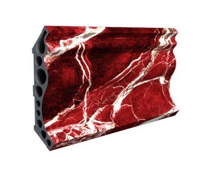 Внутренний угол композитный под мрамор RED STONE от производителя  Mattisto по цене 1 070 р