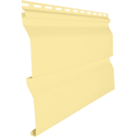 Виниловый сайдинг серия «D 4,5 Dutchlap», Кремовый Виниловый сайдинг серия «D 4,5 Dutchlap», Кремовый