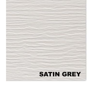 Виниловый сайдинг, Satin Grey (Атлас серый) от производителя  Mitten по цене 546 р