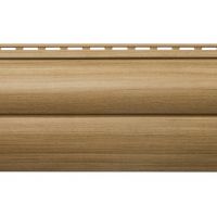 Виниловый сайдинг, Люкс Blockhouse Bh-03 Каштан Виниловый сайдинг, Люкс Blockhouse Bh-03 Каштан