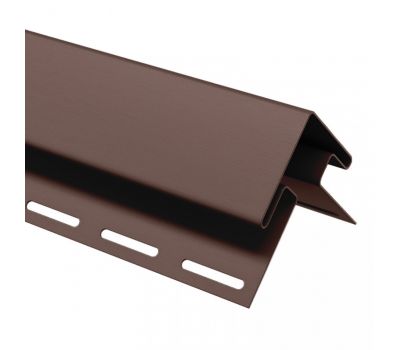 Внешний (наружный) угол коричневый для винилового сайдинга от производителя Россия по цене 816 р Внешний (наружный) угол коричневый для винилового сайдинга от производителя Россия по цене 816 р