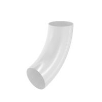 Колено трубы RAL 9003 Белый 125/90 Колено трубы RAL 9003 Белый 125/90