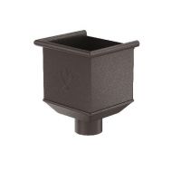 Водосборная воронка RR 32 Тёмно-коричневый matt 125/90 Водосборная воронка RR 32 Тёмно-коричневый matt 125/90