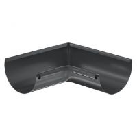 Угол желоба, внутренний 90° RAL 7024 Тёмно-серый 150/100 Угол желоба, внутренний 90° RAL 7024 Тёмно-серый 150/100