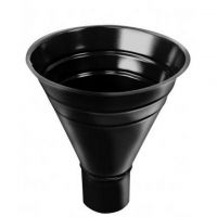 Воронка водосборная Чёрный (RAL 9005) Воронка водосборная Чёрный (RAL 9005)