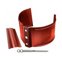 Кронштейн трубы (на кирпич) Кирпичный (RAL 8004) Кронштейн трубы (на кирпич) Кирпичный (RAL 8004)